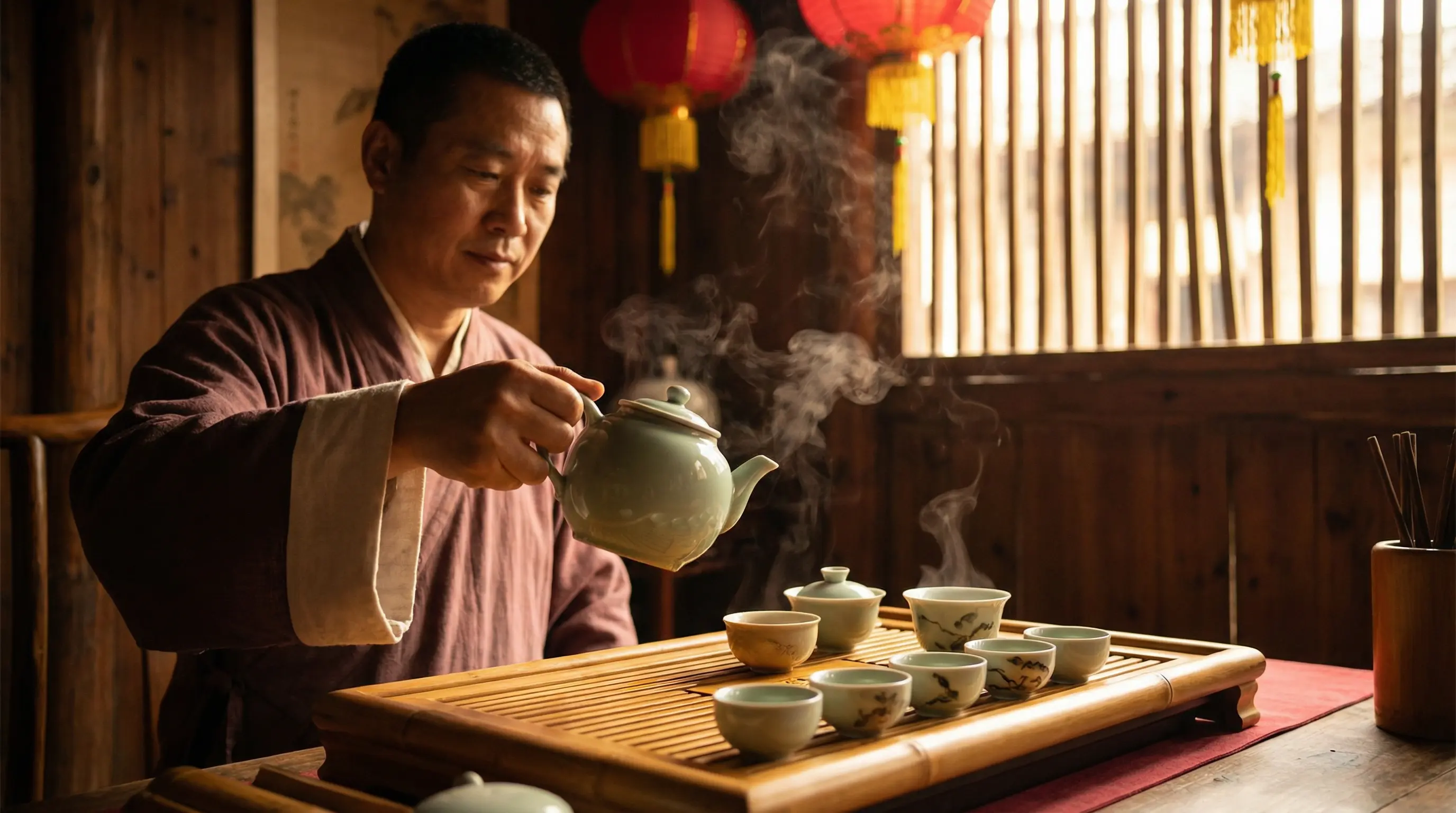 做暧暧视频免费 茶道文化纪录片封面